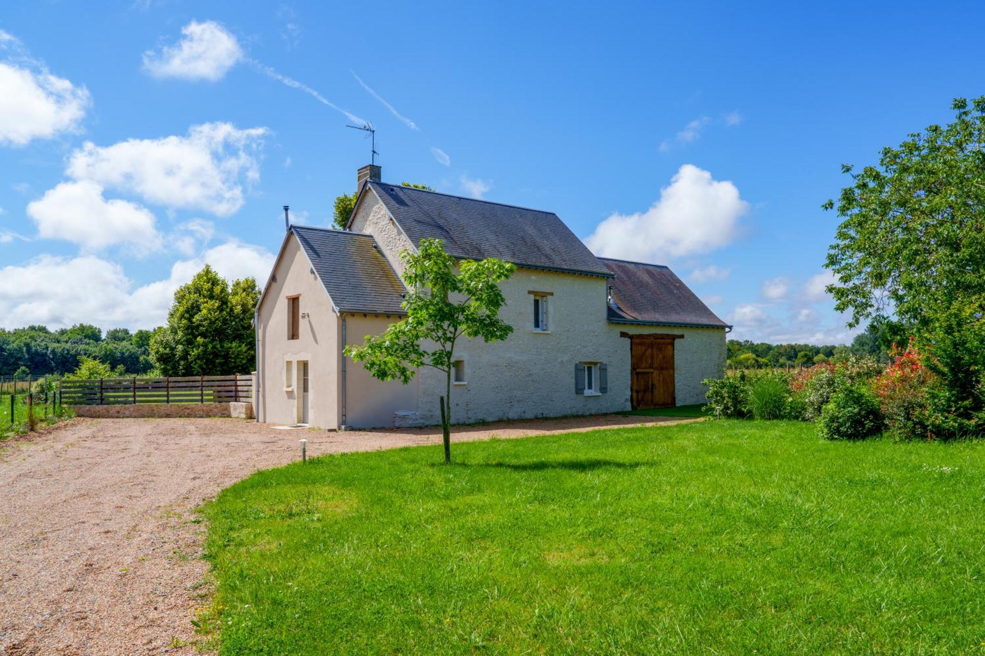 Maison Campagne Proche Tours Et Loches 6 Personnes Saint-Branchs Eksteriør bilde
